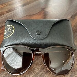Ray-Ban RB 4171 Erika Havana/ Brown Sunglasses with Black Case